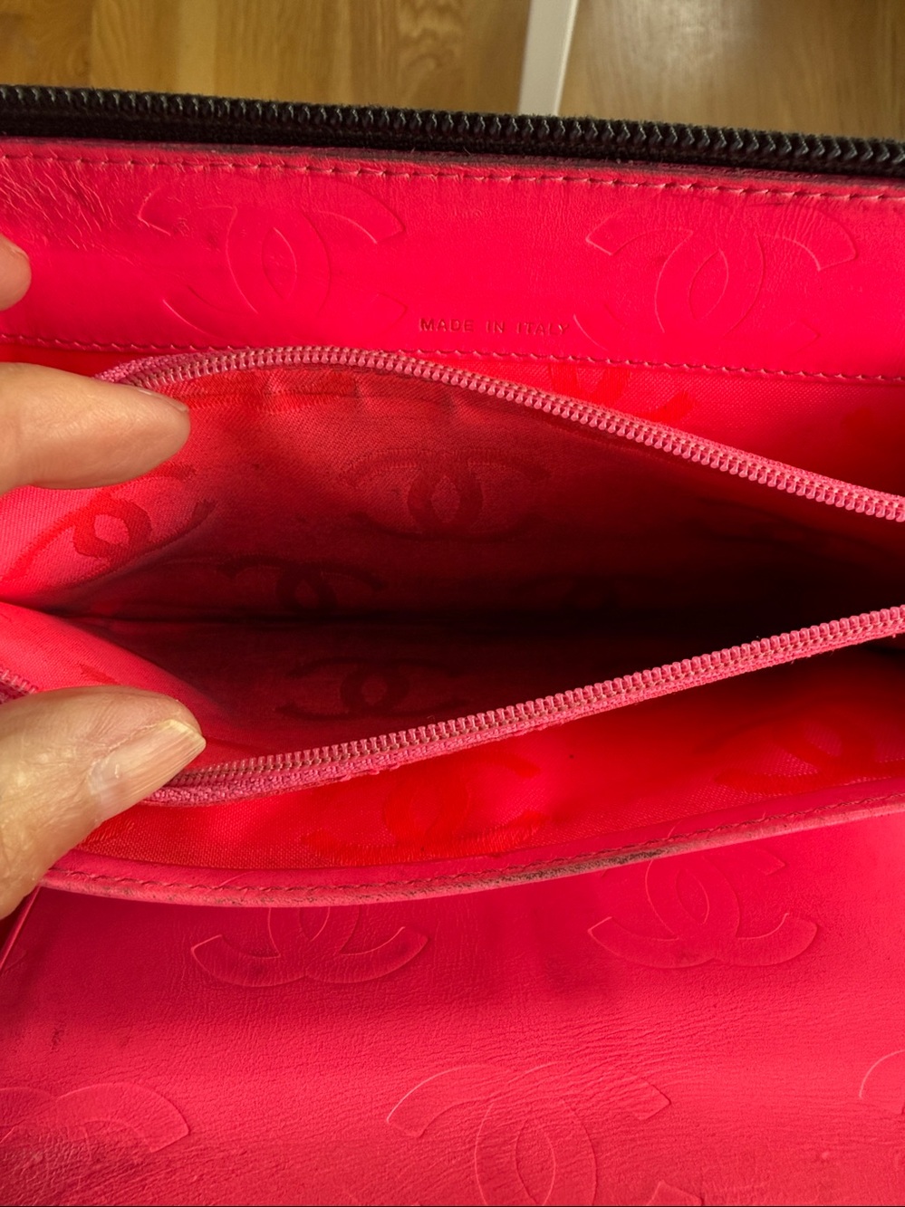 Chanel Cambon Black Leather Wallet - Picture 9 of 9